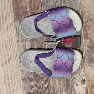 Toddler Mermaid Sandals w back straps